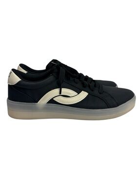 Ryka Black White Lace-Up Sneakers Women’s Size 9.5 Casual Comfort Shoes